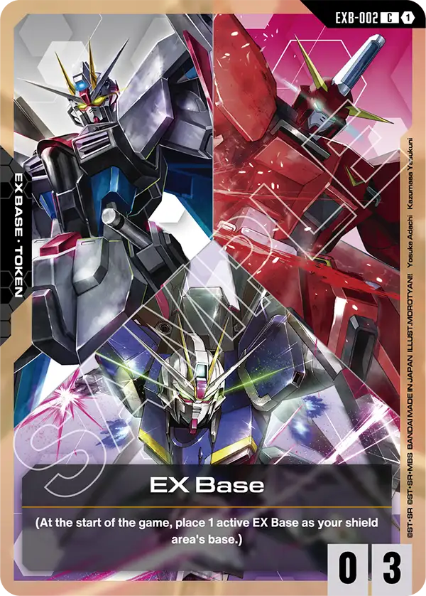 EX Base Gundam Card Game card