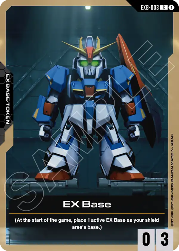 EX Base Gundam Card Game card