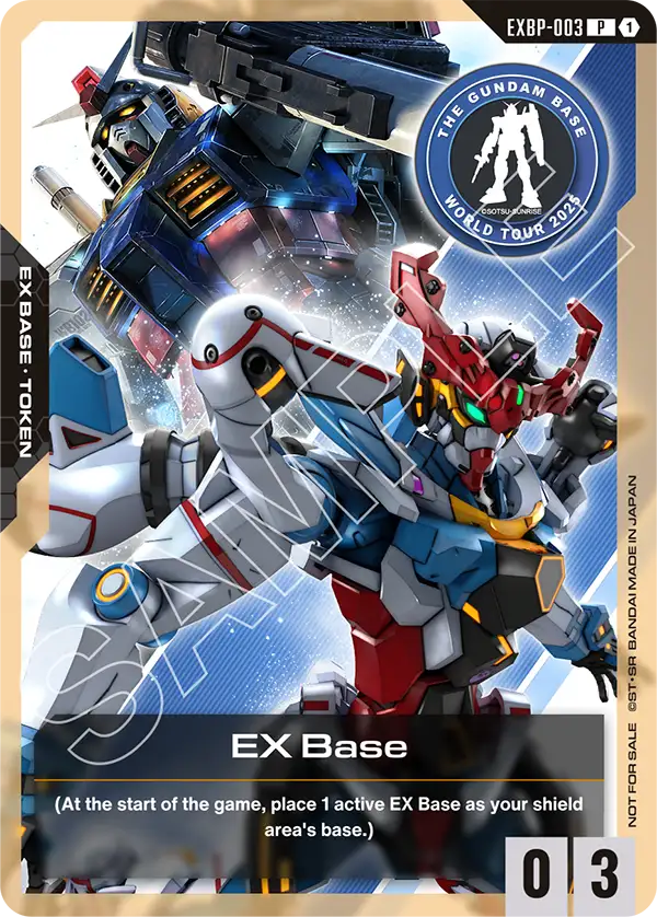 EX Base Gundam Card Game card