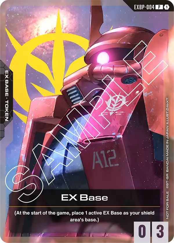 EX Base Gundam Card Game card