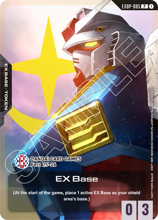 EX Base Gundam Card Game card