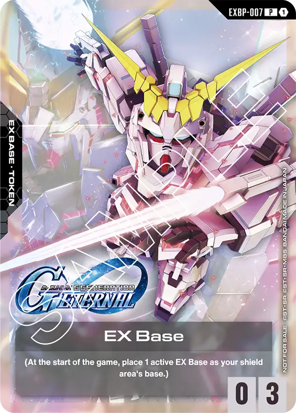 EX Base Gundam Card Game card
