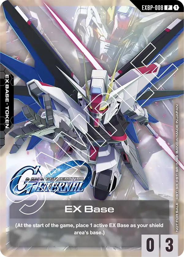 EX Base Gundam Card Game card
