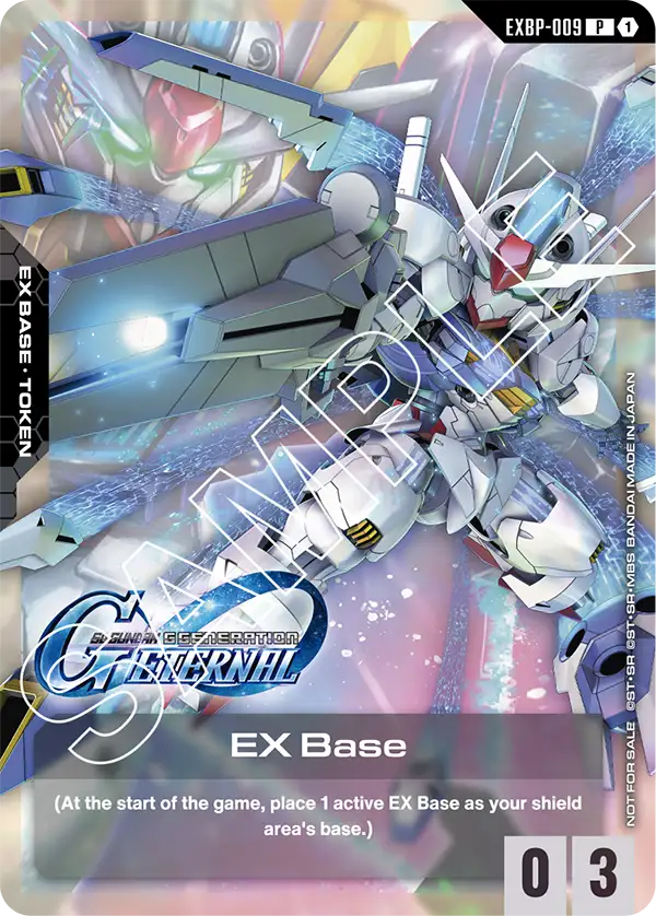 EX Base Gundam Card Game card