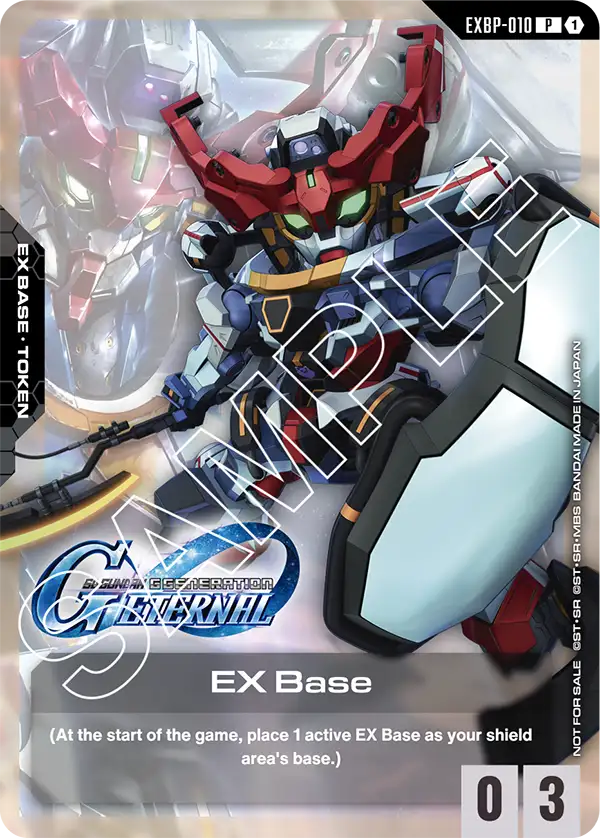 EX Base Gundam Card Game card