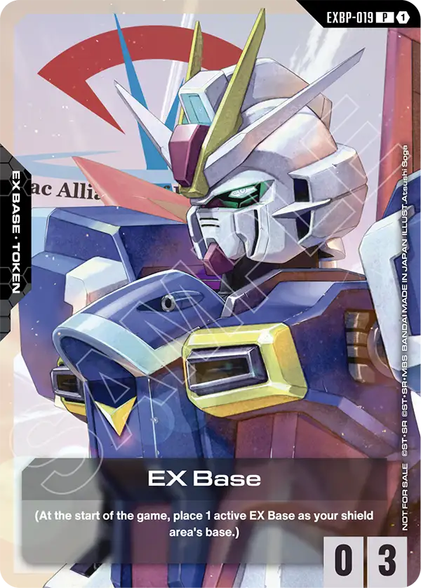 EX Base Gundam Card Game card