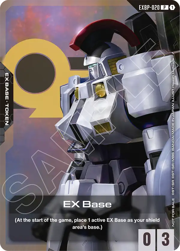 EX Base Gundam Card Game card