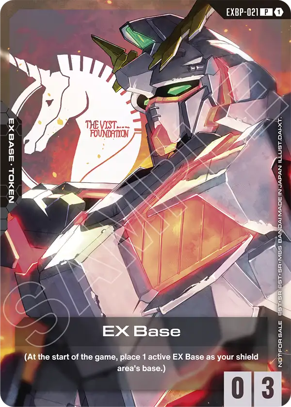 EX Base Gundam Card Game card