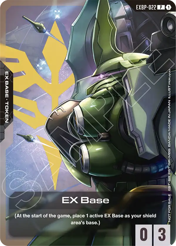 EX Base Gundam Card Game card