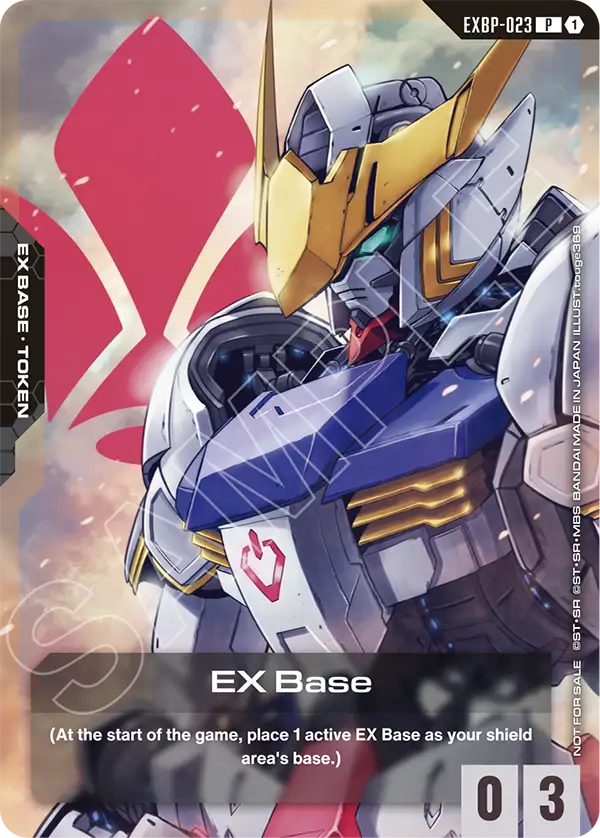 EX Base Gundam Card Game card