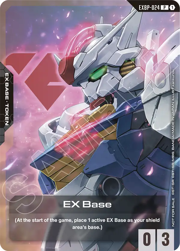 EX Base Gundam Card Game card