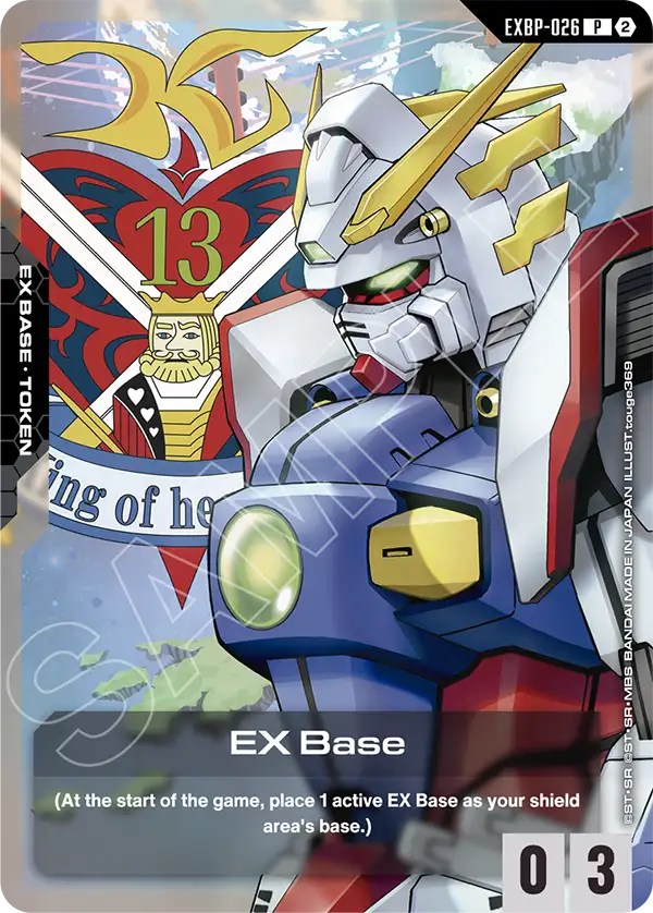 EX Base Gundam Card Game card