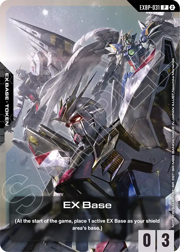 EX Base Gundam Card Game card