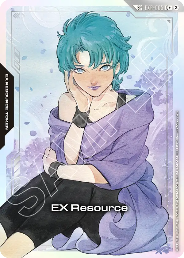 EX Resource Gundam Card Game card