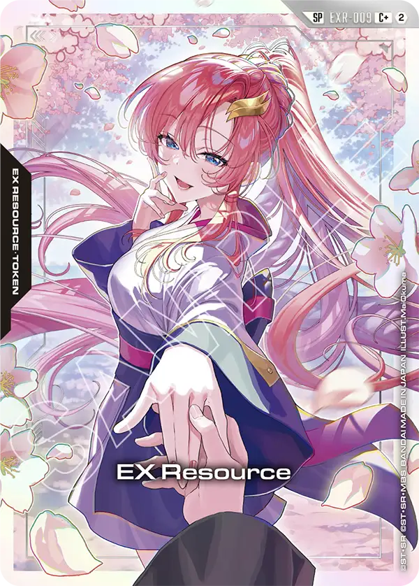 EX Resource Gundam Card Game card