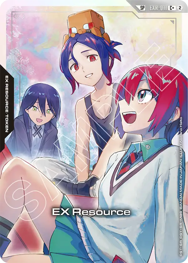 EX Resource Gundam Card Game card