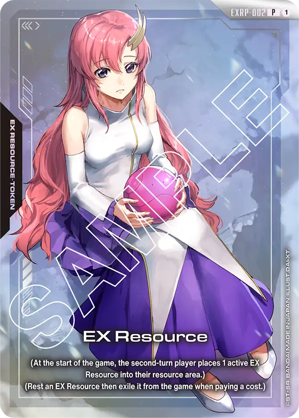 EX Resource Gundam Card Game card