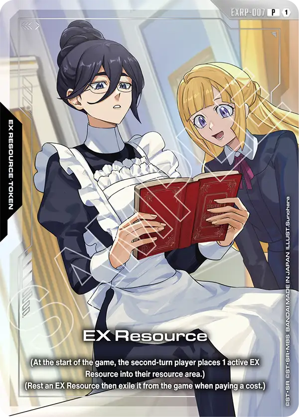 EX Resource Gundam Card Game card