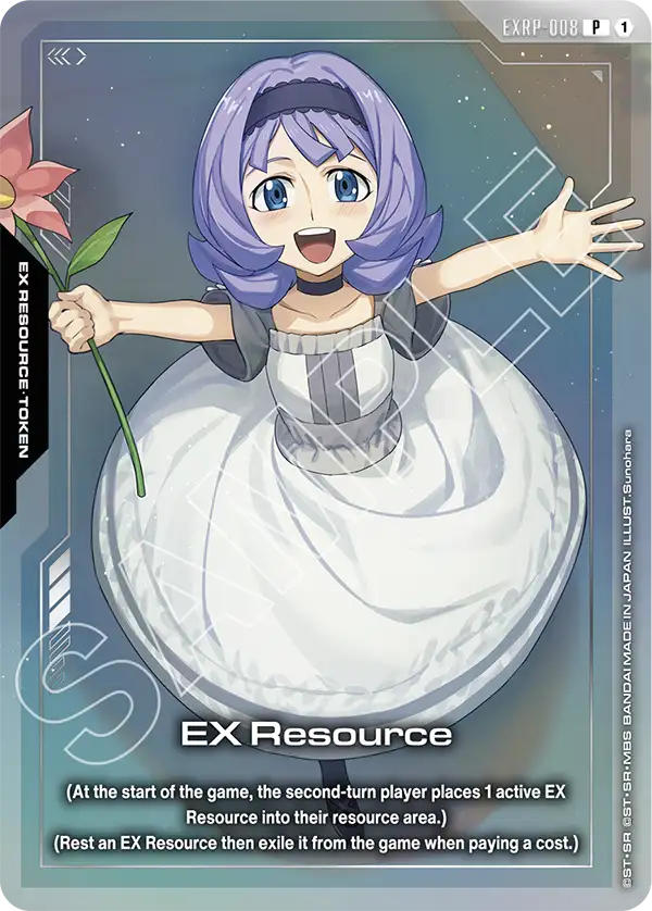 EX Resource Gundam Card Game card