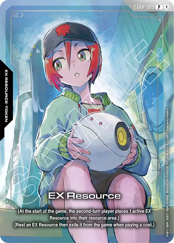 EX Resource Gundam Card Game card