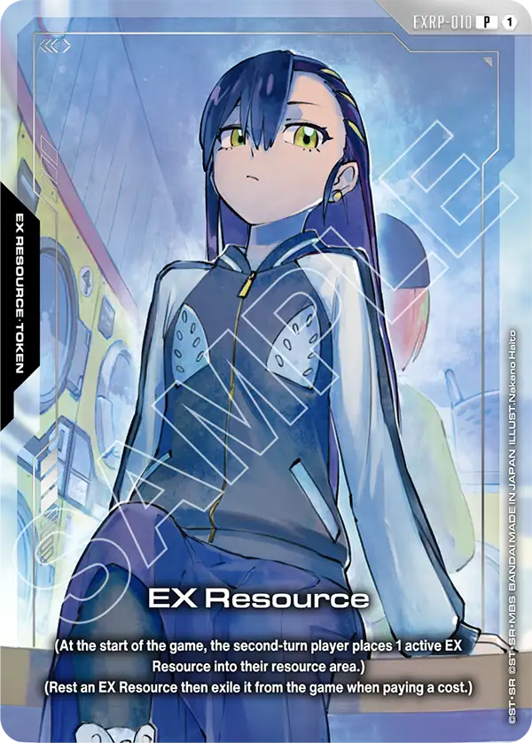 EX Resource Gundam Card Game card