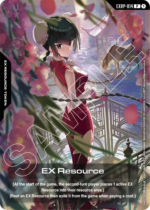 EX Resource Gundam Card Game card