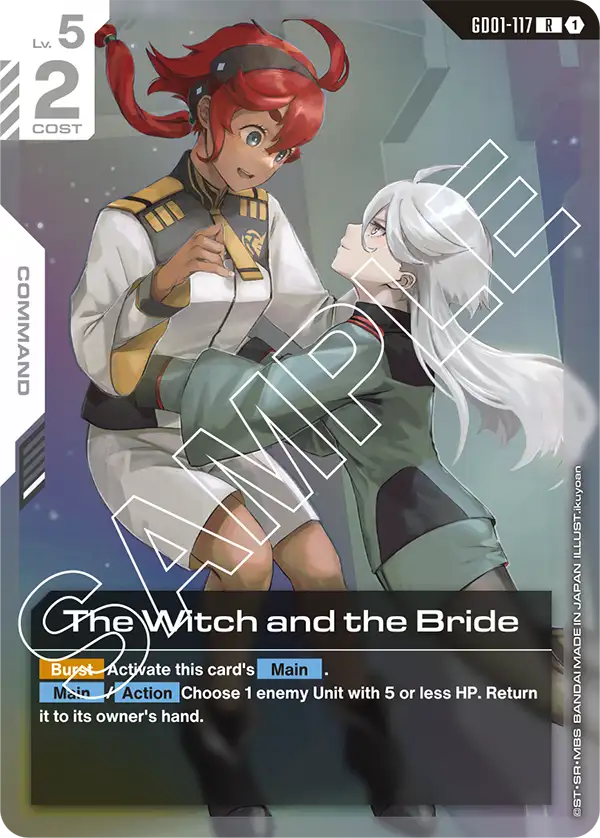 The Witch and the Bride Gundam Card Game card