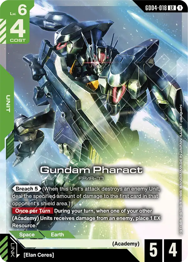 Gundam Pharact Gundam Card Game card