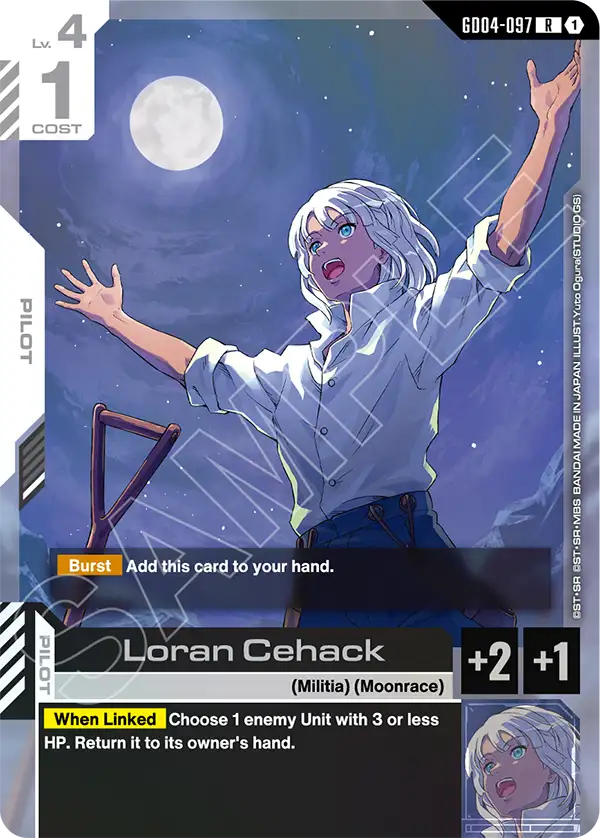 Loran Cehack Gundam Card Game card