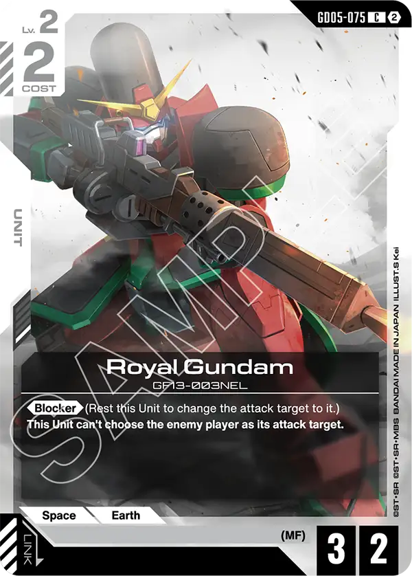 Royal Gundam Gundam Card Game card
