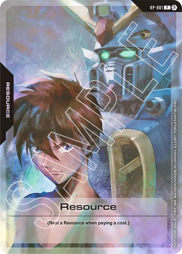Resource Gundam Card Game card