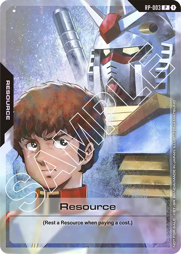 Resource Gundam Card Game card