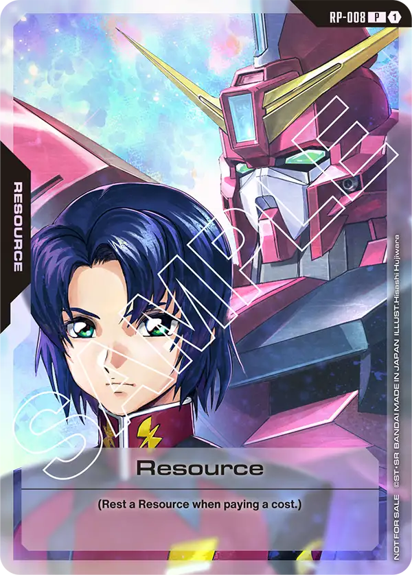 Resource Gundam Card Game card
