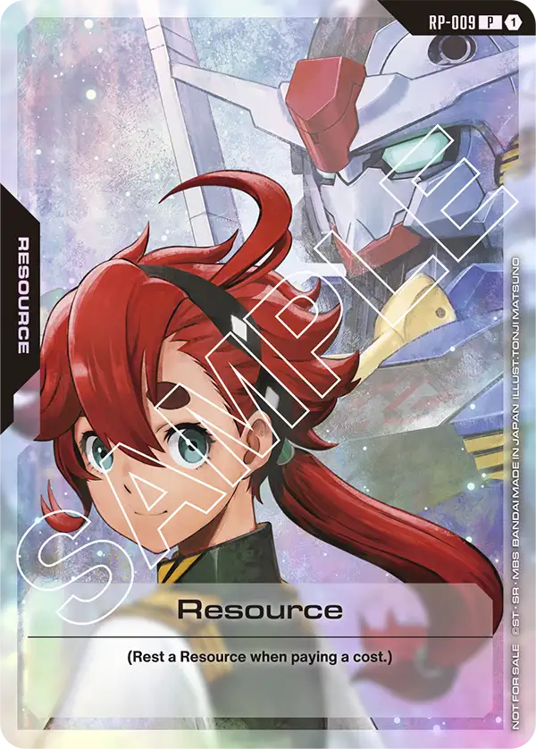 Resource Gundam Card Game card