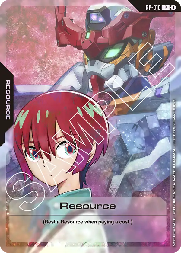 Resource Gundam Card Game card