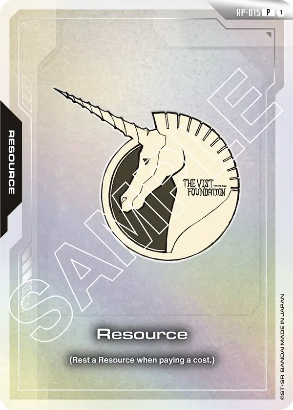 Resource Gundam Card Game card