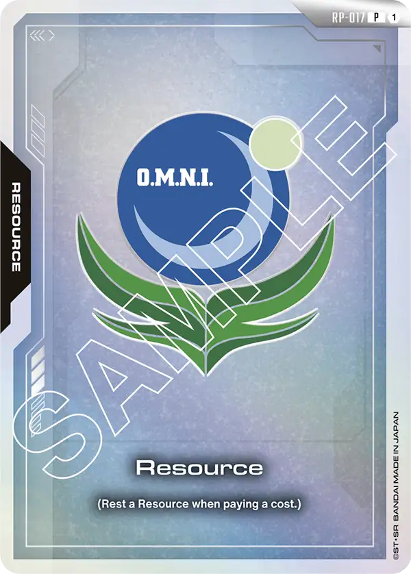 Resource Gundam Card Game card