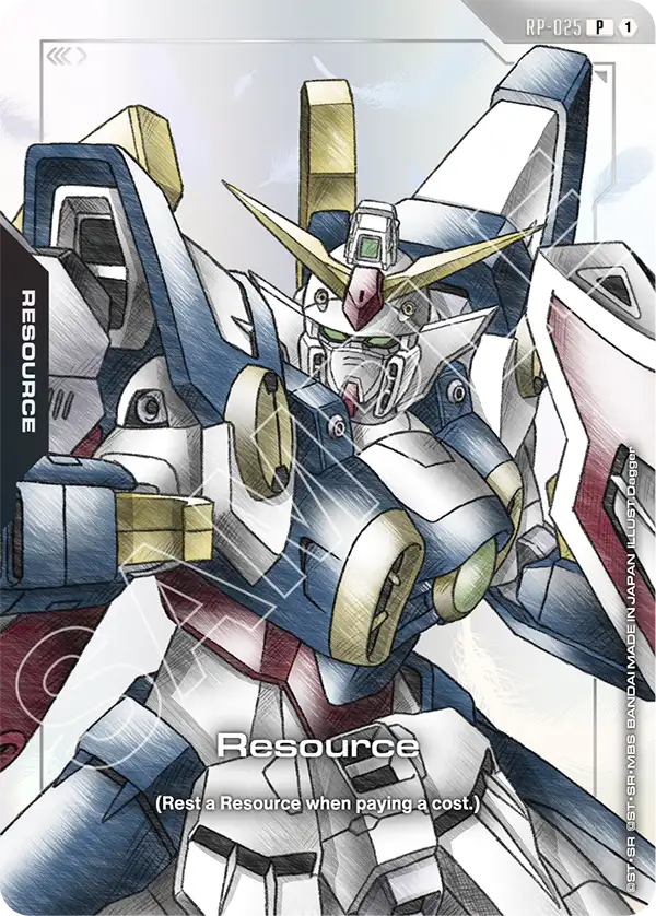 Resource Gundam Card Game card