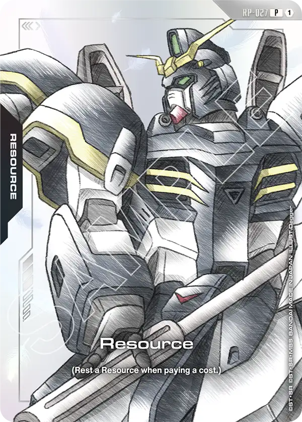 Resource Gundam Card Game card