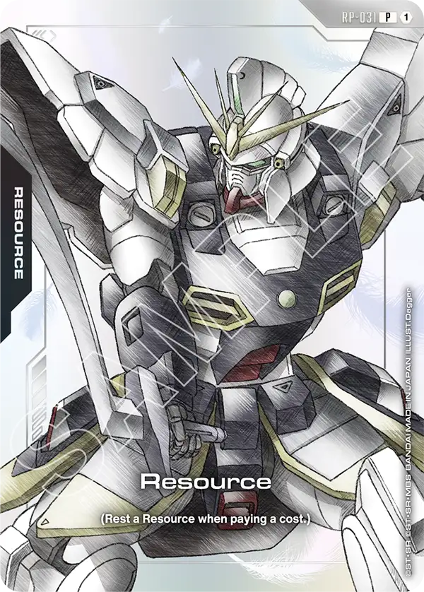 Resource Gundam Card Game card