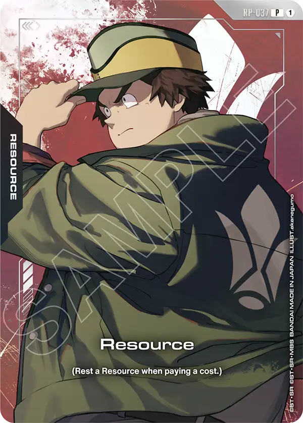 Resource Gundam Card Game card