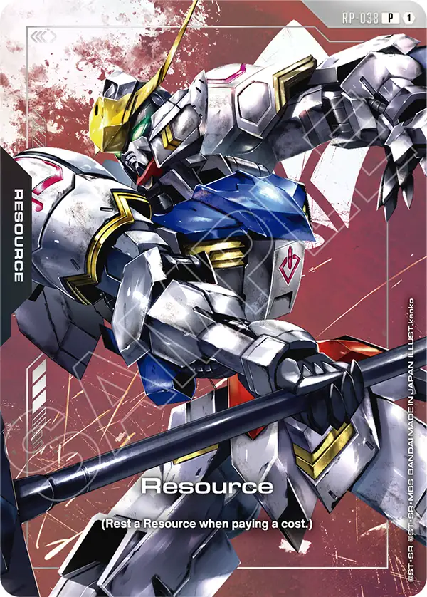 Resource Gundam Card Game card