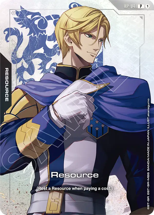 Resource Gundam Card Game card