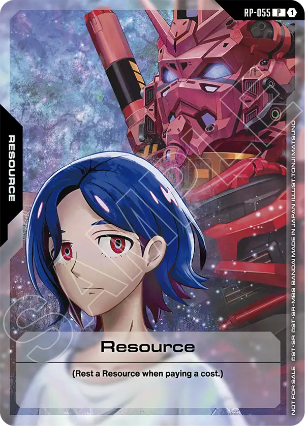 Resource Gundam Card Game card