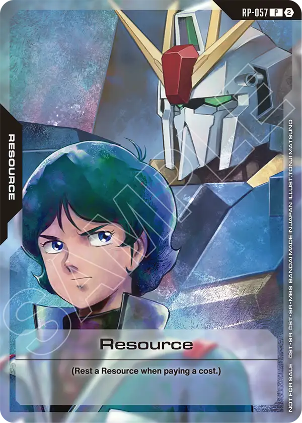 Resource Gundam Card Game card
