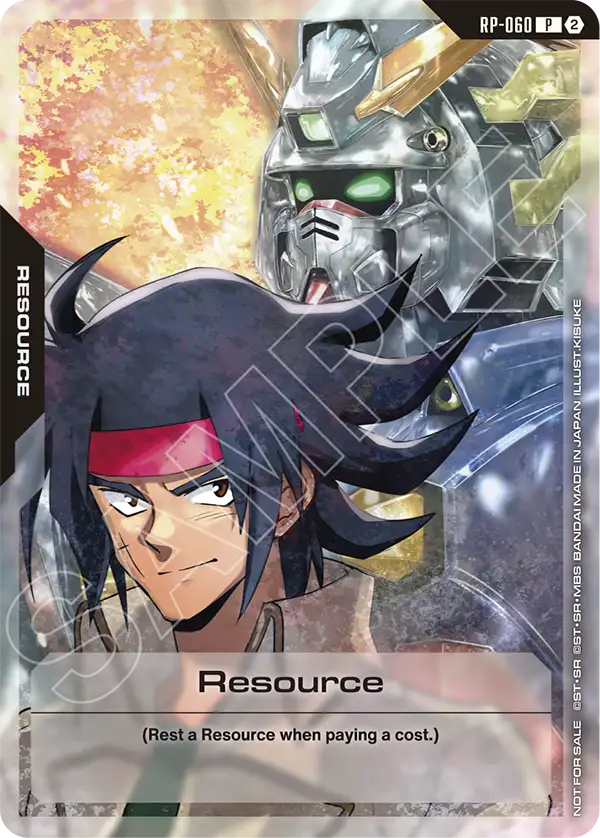 Resource Gundam Card Game card