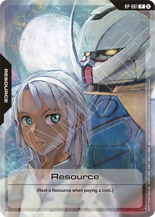 Resource Gundam Card Game card