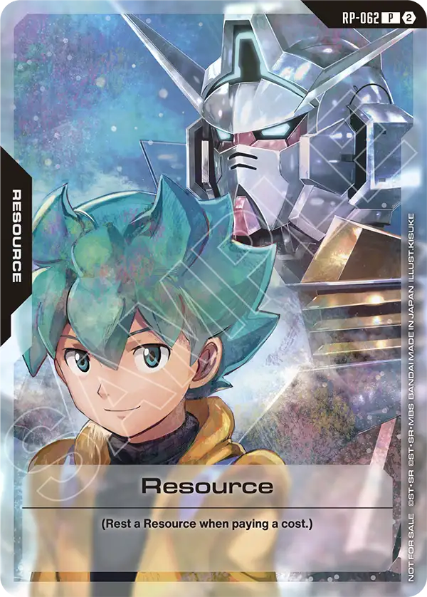 Resource Gundam Card Game card