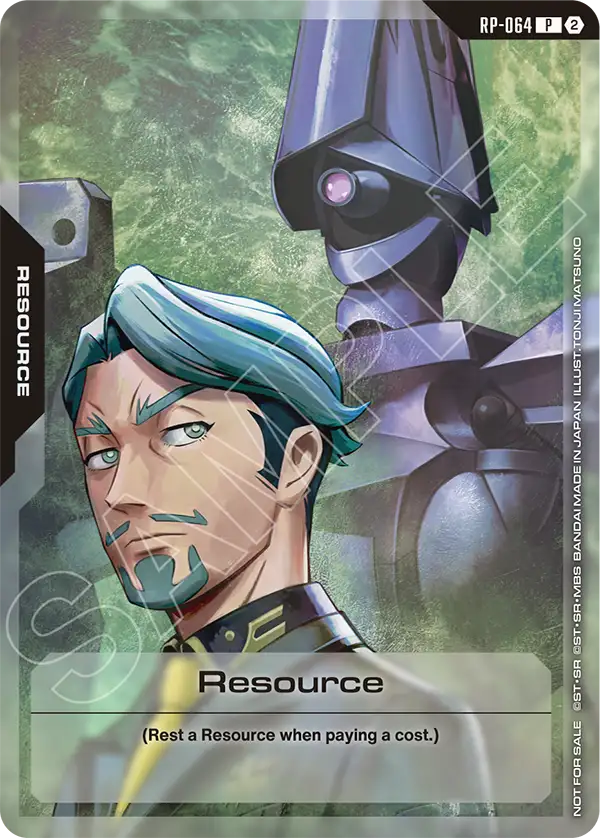 Resource Gundam Card Game card