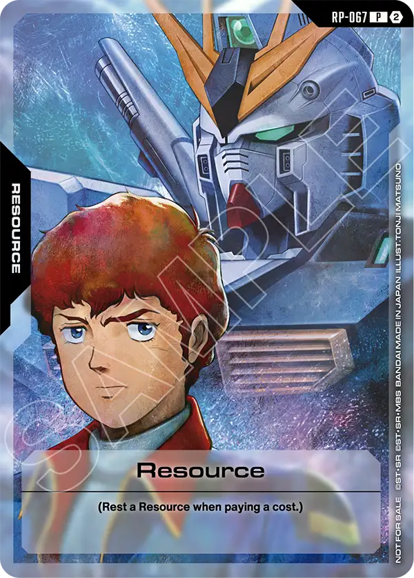 Resource Gundam Card Game card